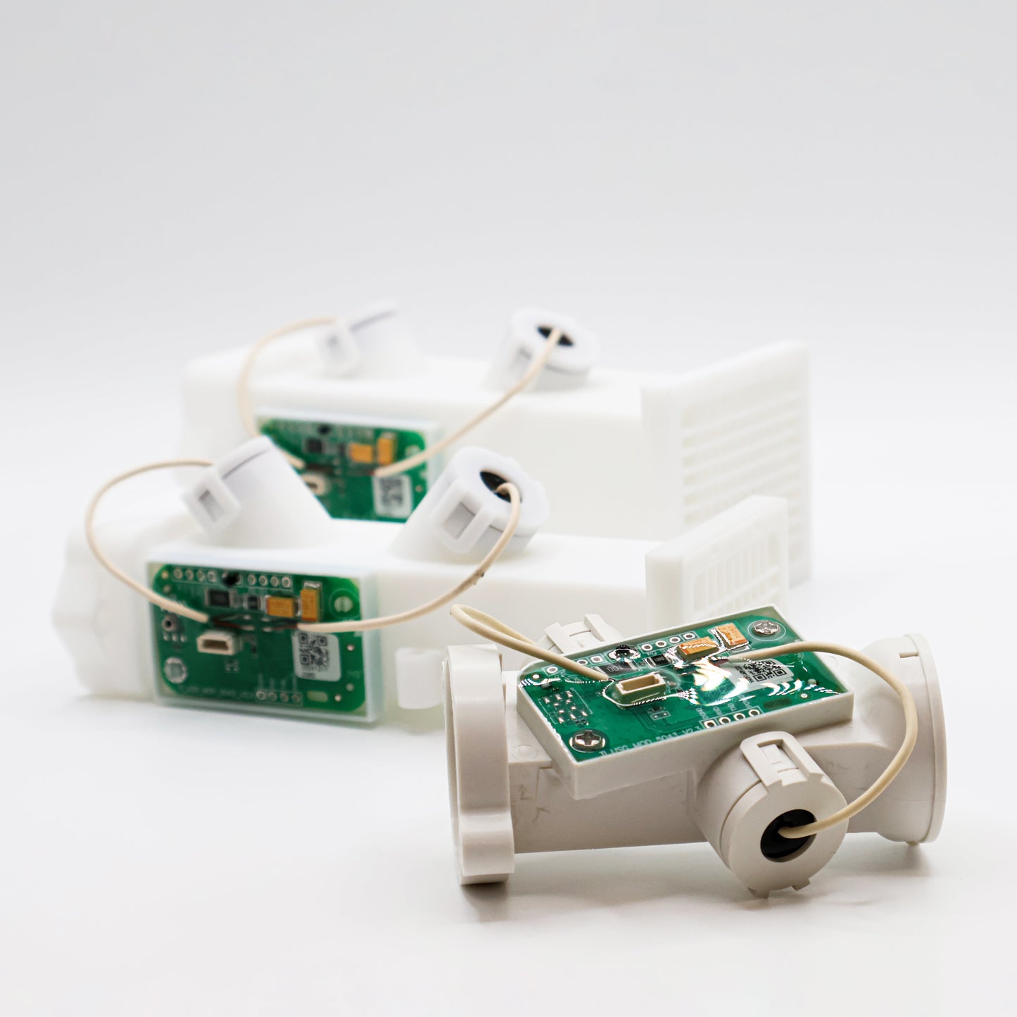 Ultrasonic gas metering module