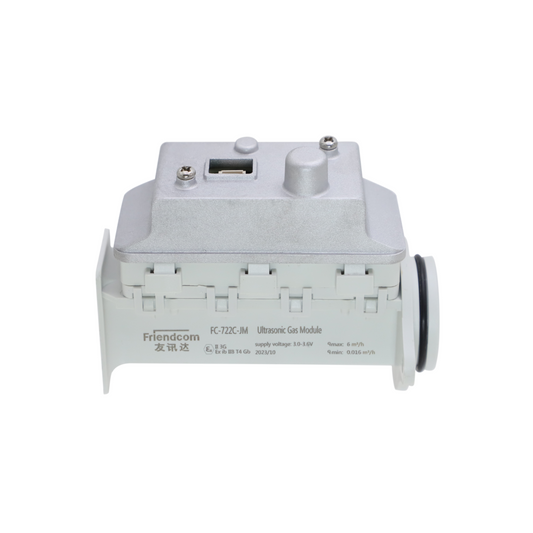 Ultrasonic metering module for smart gas meter