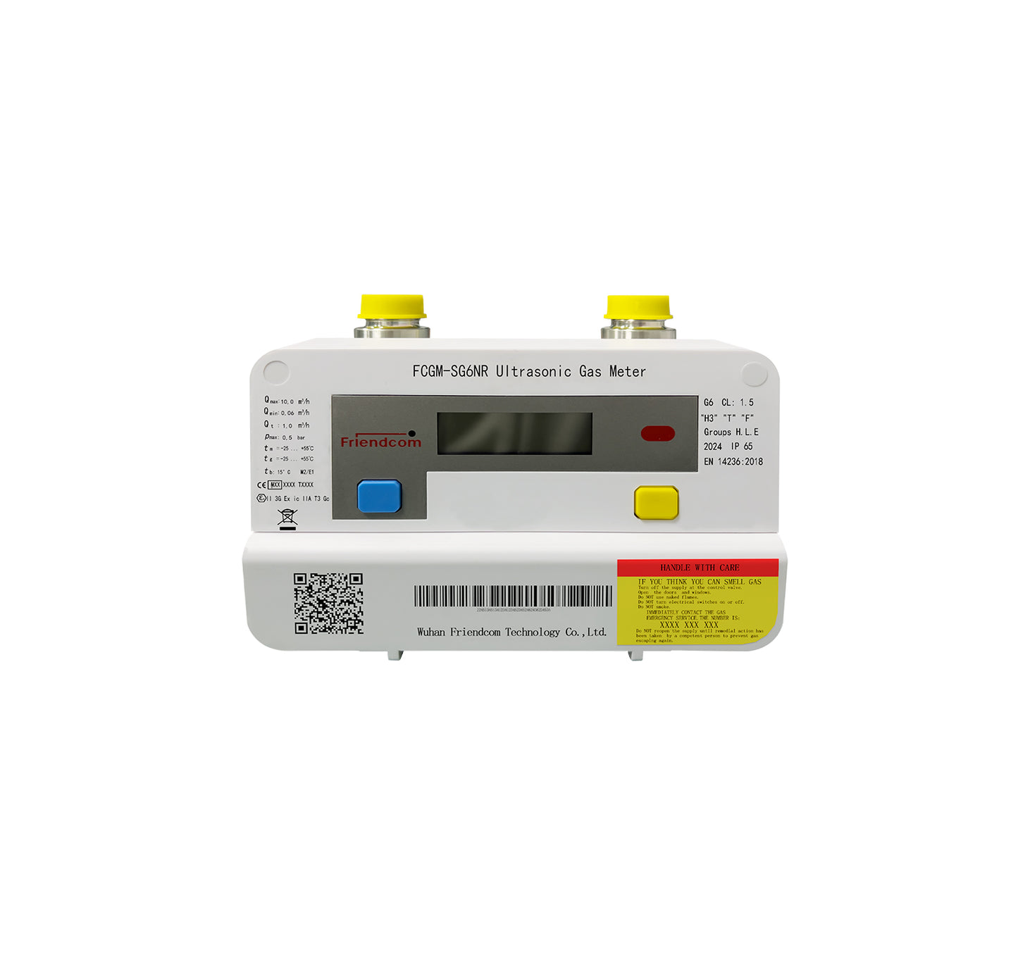 Friendcom Radon Ultrasonic Gas Meter